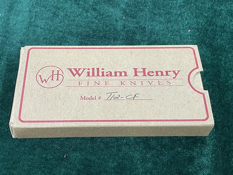 William Henry T12CF パッケージ