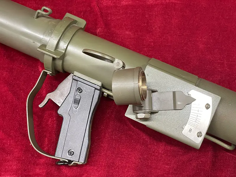 PPS-002 M9A1対戦車バズーカ仰角
