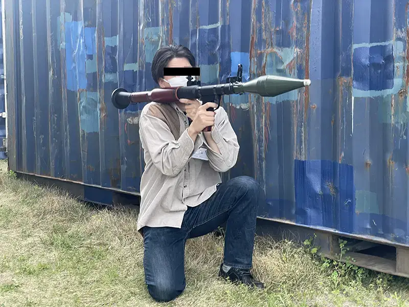 アローダイナミック RPG-7 構え