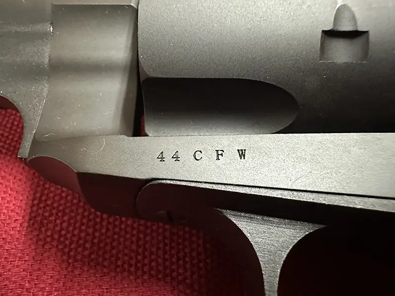 CAW Remington M1890フレーム刻印