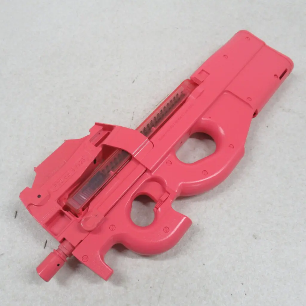 P-90 電動ガン ピンク（カスタム品） P-90プラス バージョン・レン【電動ガンプラス】 | くれいも屋