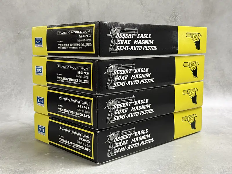 タナカワークス デザートイーグル.50AEコレクション パッケージ側面