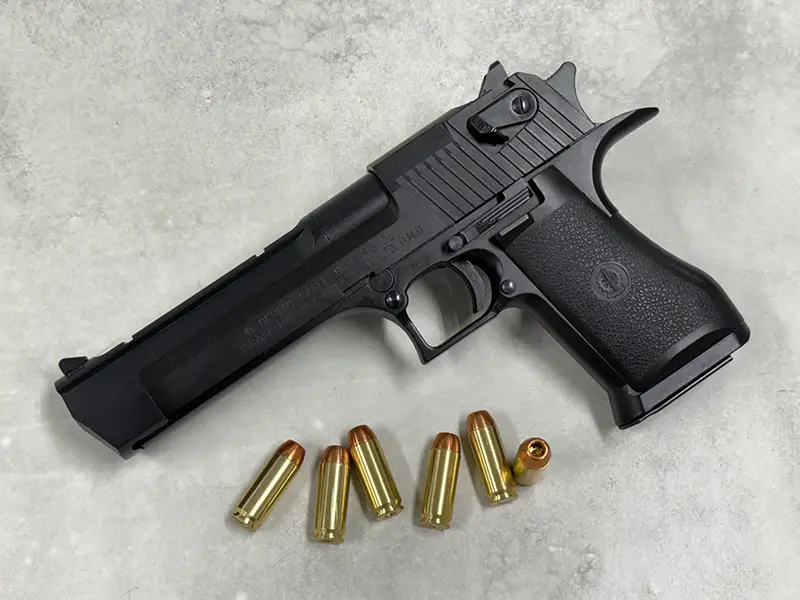 タナカワークス デザートイーグル.50AE 本体とカートリッジ