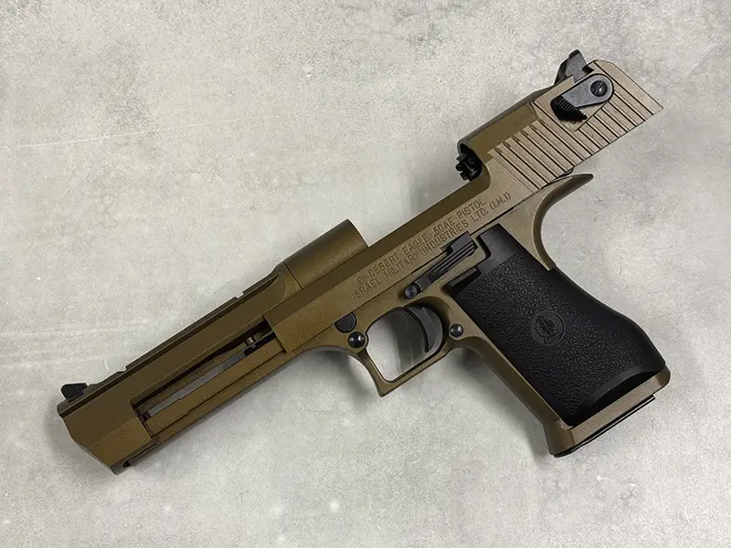 タナカワークス デザートイーグル.50AEバーント・ブロンズ ホールドオープン1