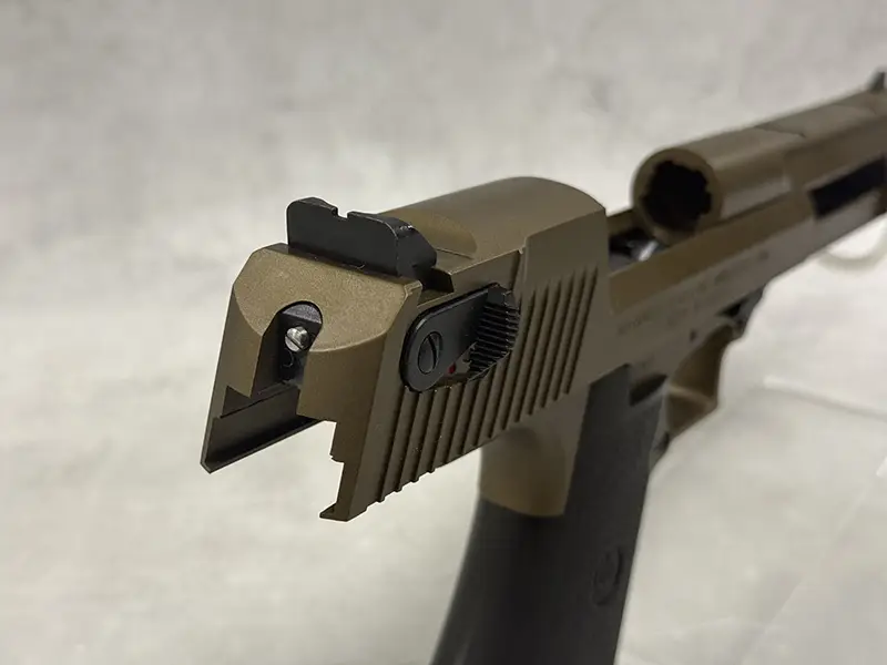タナカワークス デザートイーグル.50AEバーント・ブロンズ ホールドオープン2