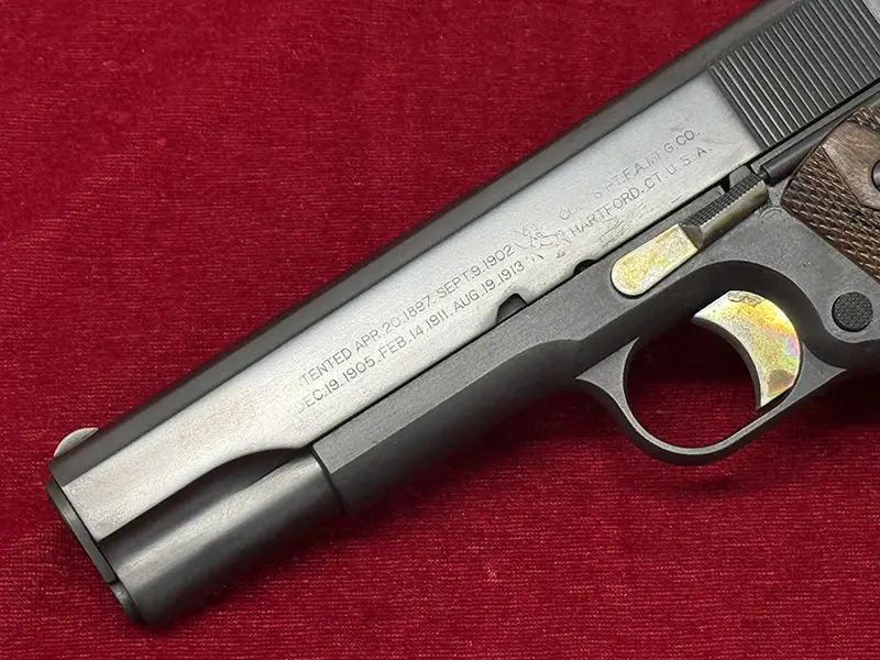 M1911 COLD STEEL(GOLD) 刻印