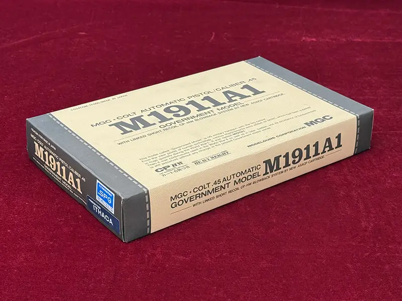 MGC M1911A1 ITHACA パッケージ