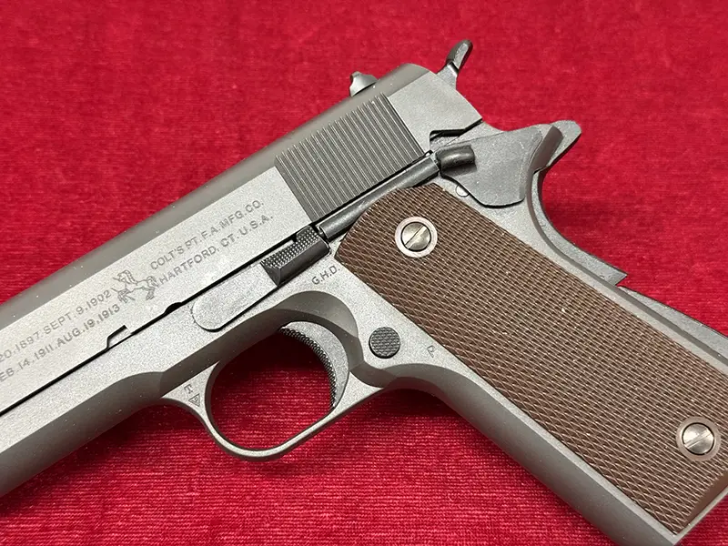 東京マルイ M1911A1 刻印
