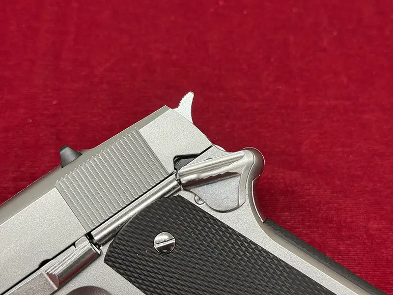 東京マルイ デトニクス.45 リアサイト周り