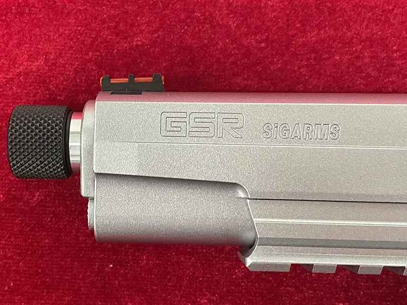 ウエスタンアームズ ベイビーわるきゅーれ ナイスデイズ・モデル GSR まひろver. スライド先端刻印