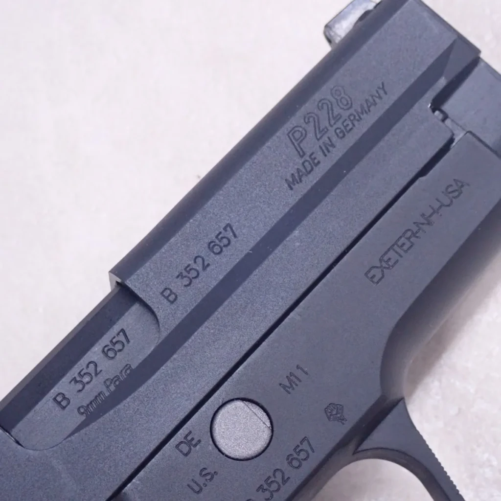 SIG P228 “M11” EVO2 オールHW 画像4