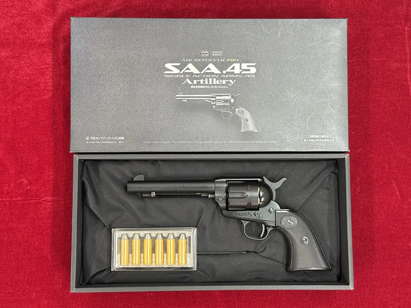 東京マルイ コルトSAA.45 アーティラリー 内箱