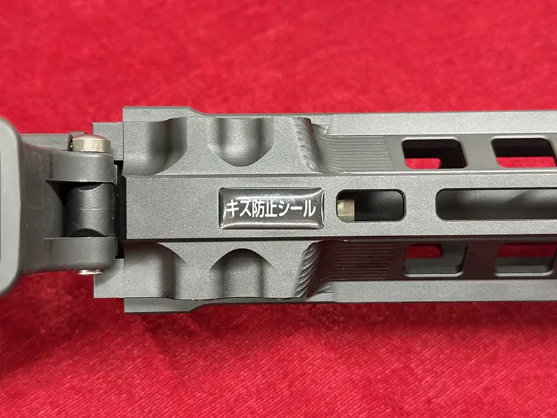 電動ガンEVOLT FPR MK 4【RSモデル】 キズ防止シール