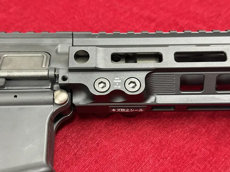 電動ガンEVOLT FPR MK 4【RSモデル】 ハンドガード側面