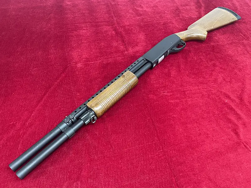 S&T M870 ロングバレル リアルウッド ショットガン